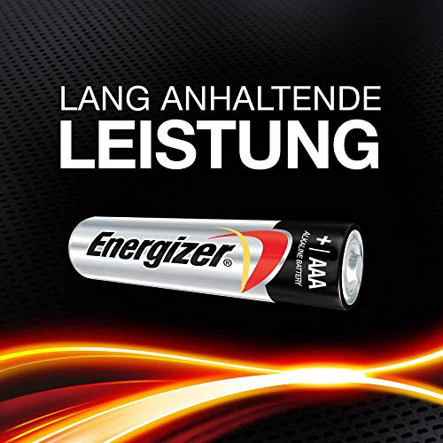 Piles alcalines Energizer MAX AAA - Haute performance, pack de 16, pour appareils électroniques